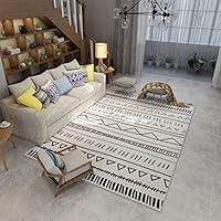 Amazon｜ラグ カーペット 洗える 80*160 センターラグ モロッコ